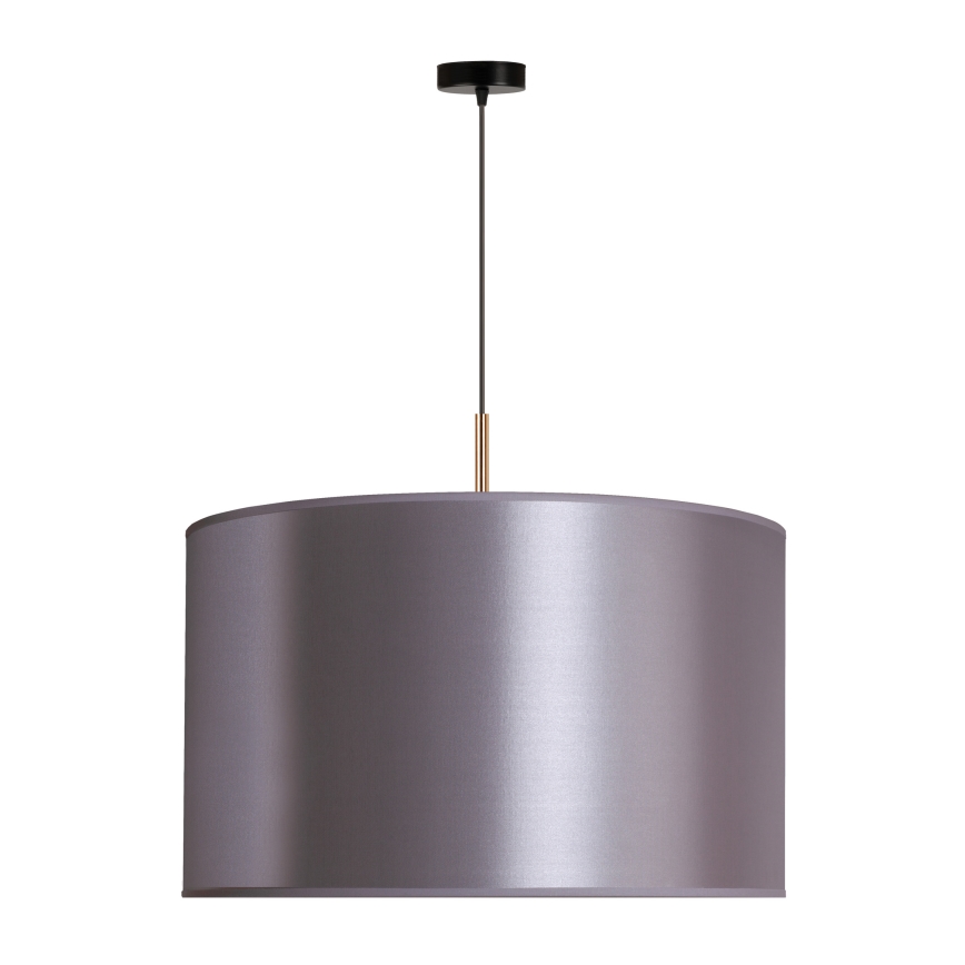 Duolla - Luster na sajli CANNES 1xE27/15W/230V pr. 50 cm srebrno/bakrena