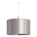 Duolla - Luster na sajli CANNES 1xE27/15W/230V pr. 50 cm srebrno