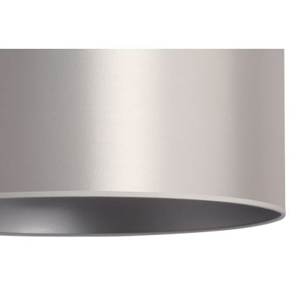 Duolla - Luster na sajli CANNES 1xE27/15W/230V pr. 50 cm srebrno