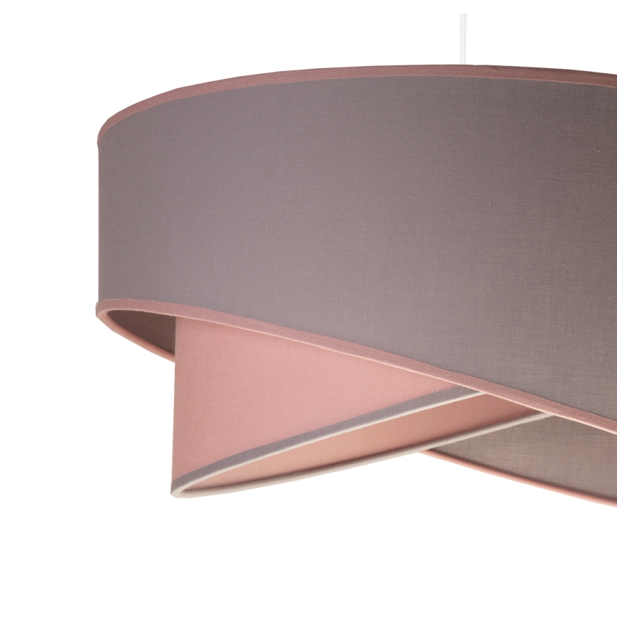 Duolla - Luster na sajli CELLO 1xE27/40W/230V pr. 45 cm roze