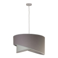 Duolla - Luster na sajli CELLO 1xE27/40W/230V pr. 45 cm sivo/zelena