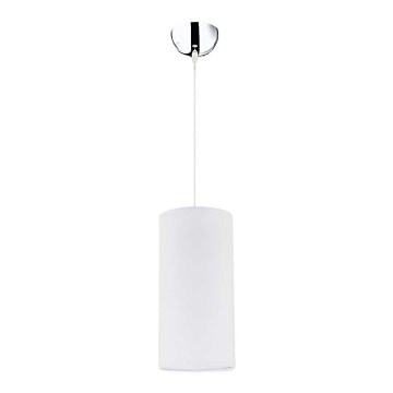 Duolla - Luster na sajli CIGAR 1xE27/40W/230V prečnik 15 cm bela