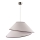Duolla - Luster na sajli COCO 1xE27/40W/230V pr. 50 cm bela