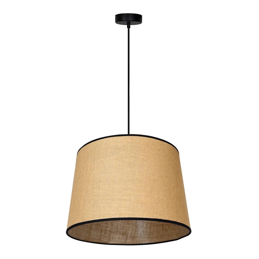 Duolla - Luster na sajli CONE 1xE27/15W/230V pr. 40 cm braon/crno