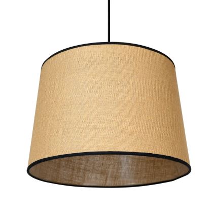 Duolla - Luster na sajli CONE 1xE27/15W/230V pr. 40 cm braon/crno
