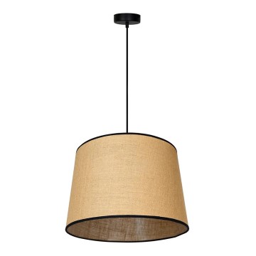 Duolla - Luster na sajli CONE 1xE27/15W/230V prečnik 40 cm braon/crna