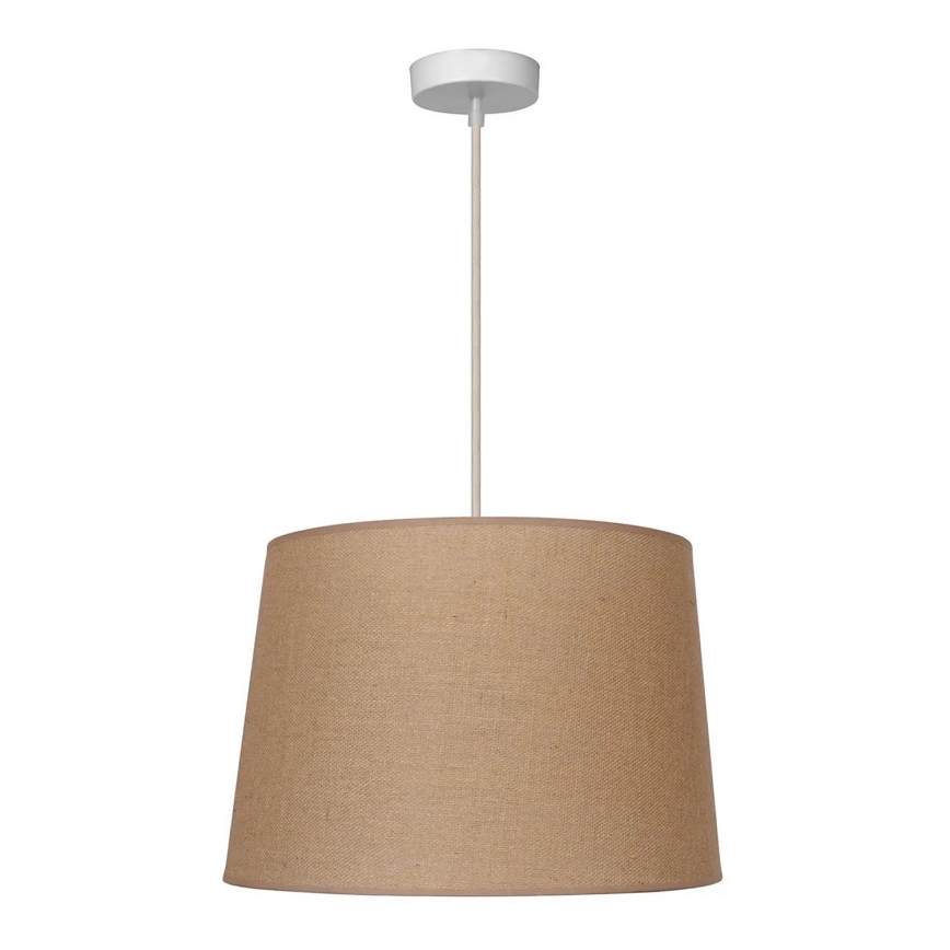 Duolla - Luster na sajli CONE 1xE27/15W/230V prečnik 40 cm braon