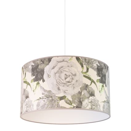 Duolla - Luster na sajli CONSTANCE 1xE27/40W/230V pr. 45 cm sivo