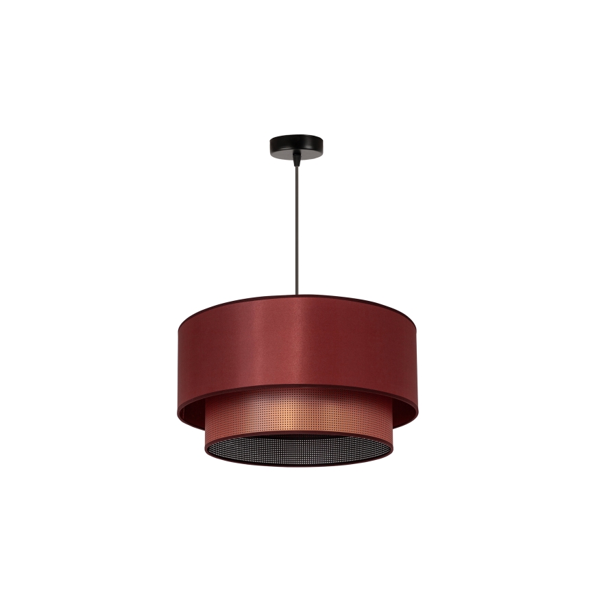 Duolla - Luster na sajli COPPER SHINY 1xE27/15W/230V pr. 45 cm bakrena