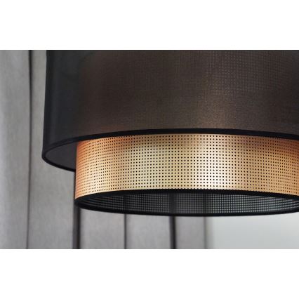 Duolla - Luster na sajli COPPER SHINY 1xE27/15W/230V pr. 45 cm braon/bakrena