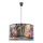Duolla - Luster na sajli CUBA CRVENA 1xE27/15W/230V pr. 35 cm
