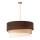 Duolla - Luster na sajli DEVON 1xE27/40W/230V pr. 45 cm braon/bež