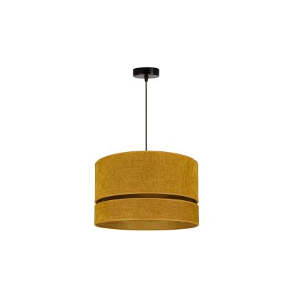 Duolla - Luster na sajli DOUBLE 1xE27/15W/230V pr. 40 cm narandžasta