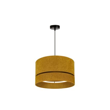 Duolla - Luster na sajli DOUBLE 1xE27/15W/230V pr. 40 cm narandžasta