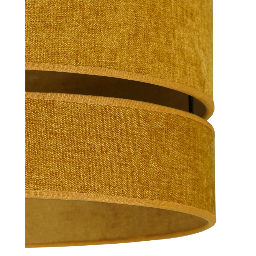 Duolla - Luster na sajli DOUBLE 1xE27/15W/230V, prečnik 40 cm, narandžasta