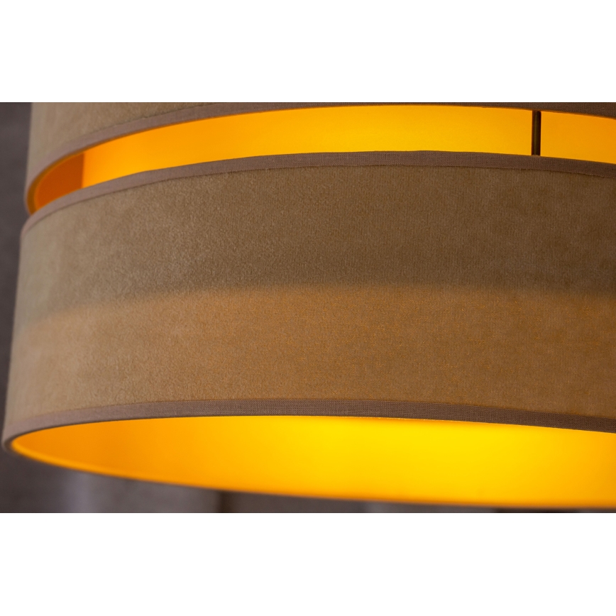 Duolla - Luster na sajli DUO 1xE27/15W/230V pr. 40 cm bež