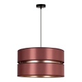 Duolla - Luster na sajli DUO 1xE27/15W/230V pr. 40 cm boje vina/zlatna
