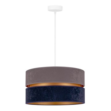 Duolla - Luster na sajli DUO 1xE27/15W/230V pr. 40 cm plava