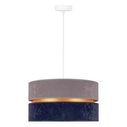 Duolla - Luster na sajli DUO 1xE27/15W/230V pr. 40 cm plava