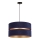 Duolla - Luster na sajli DUO 1xE27/15W/230V pr. 40 cm plava/zlatna