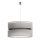 Duolla - Luster na sajli DUO 1xE27/15W/230V pr. 40 cm sivo