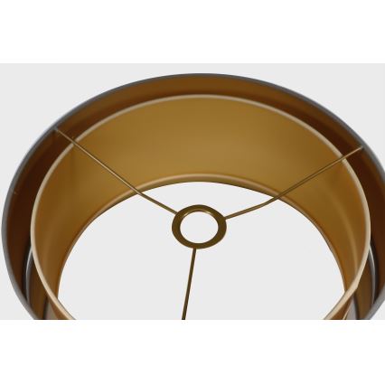 Duolla - Luster na sajli DUO 1xE27/15W/230V pr. 40 cm sivo