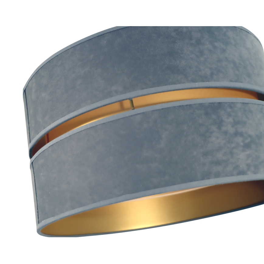 Duolla - Luster na sajli DUO 1xE27/15W/230V prečnik 40 cm siva