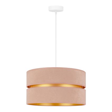 Duolla - Luster na sajli DUO 1xE27/15W/230V prečnika 40 cm bež