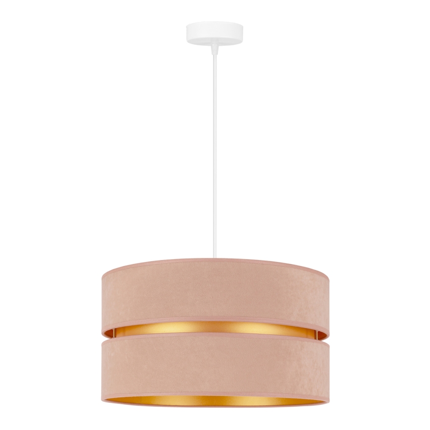 Duolla - Luster na sajli DUO 1xE27/15W/230V prečnika 40 cm bež