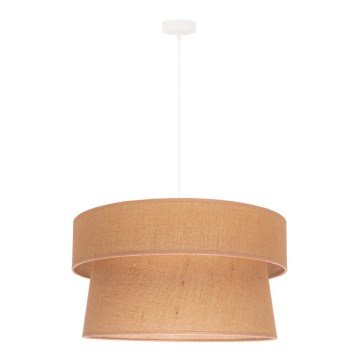 Duolla - Luster na sajli ETNIC 1xE27/40W/230V pr. 45 cm bež