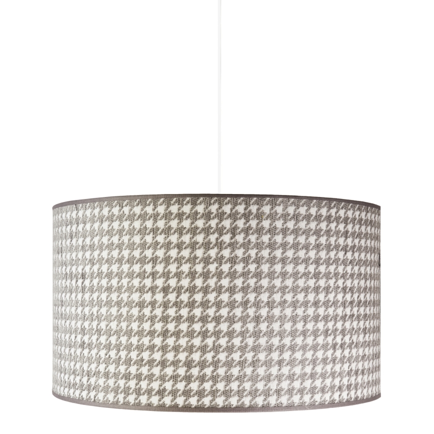 Duolla - Luster na sajli KENT 1xE27/40W/230V pr. 45 cm sivo