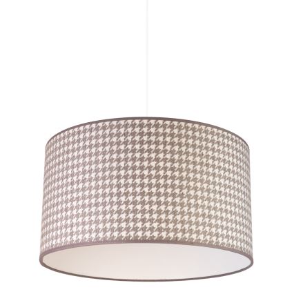Duolla - Luster na sajli KENT 1xE27/40W/230V pr. 45 cm sivo