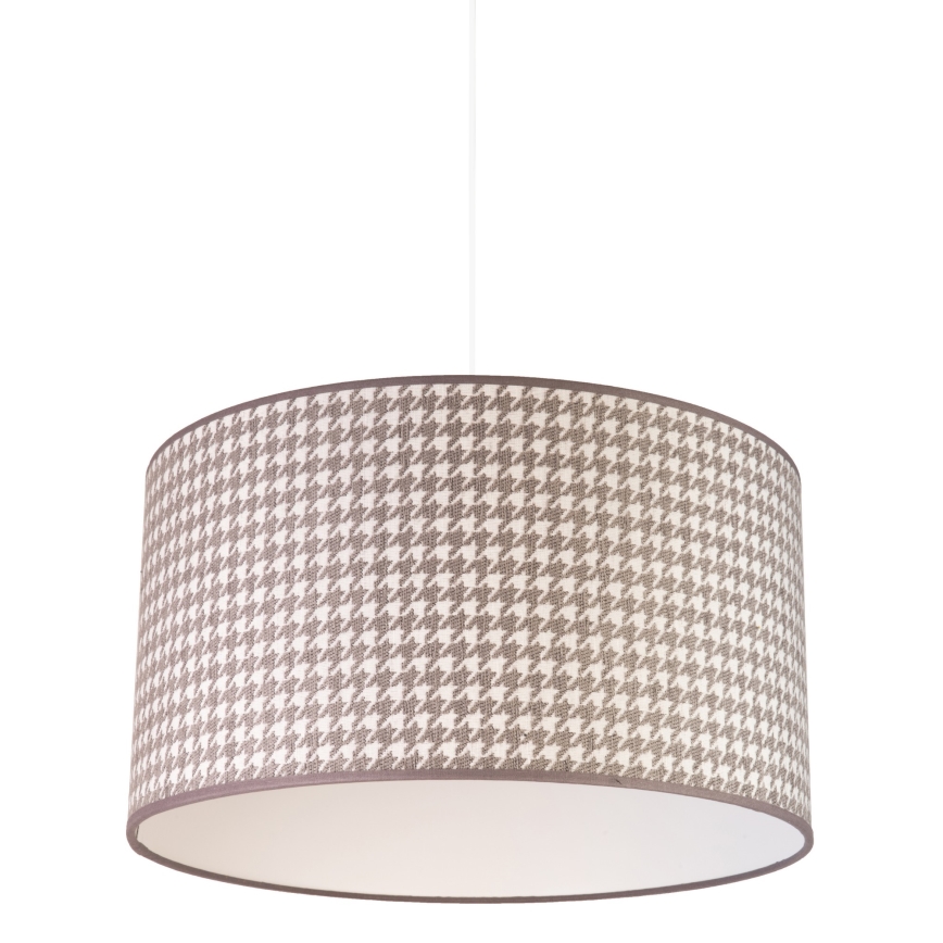 Duolla - Luster na sajli KENT 1xE27/40W/230V pr. 45 cm sivo
