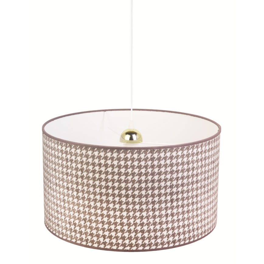 Duolla - Luster na sajli KENT 1xE27/40W/230V pr. 45 cm sivo