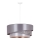 Duolla - Luster na sajli KOBO 1xE27/15W/230V pr. 45 cm srebrno/zlatna