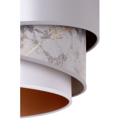 Duolla - Luster na sajli KOBO 1xE27/15W/230V pr. 45 cm srebrno/zlatna