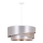 Duolla - Luster na sajli KOBO 1xE27/15W/230V pr. 45 cm srebrno/zlatna