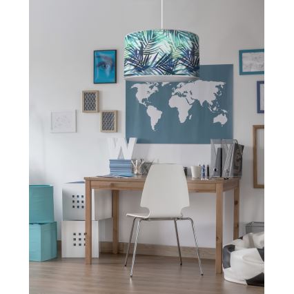 Duolla - Luster na sajli LEAVES 1xE27/15W/230V prečnik 40 cm