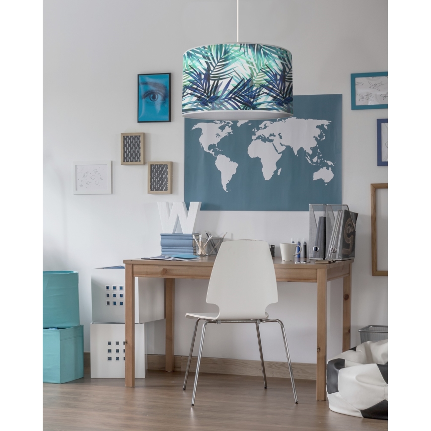 Duolla - Luster na sajli LEAVES 1xE27/15W/230V prečnik 40 cm