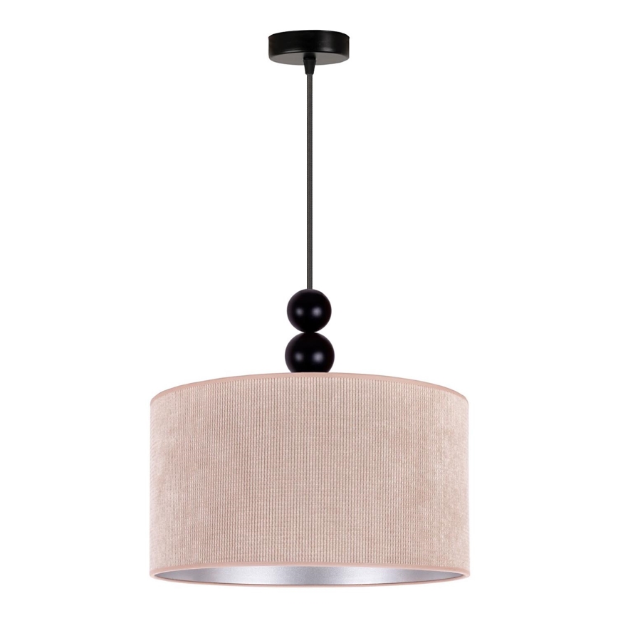Duolla - Luster na sajli LYON 1xE27/15W/230V pr. 40 cm bež