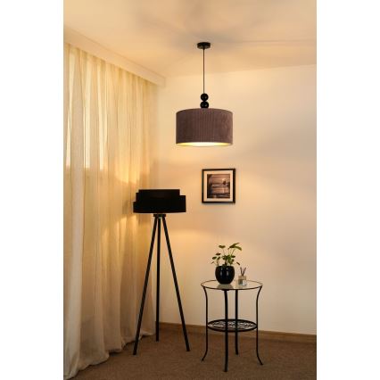 Duolla - Luster na sajli LYON 1xE27/15W/230V pr. 40 cm braon