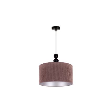 Duolla - Luster na sajli LYON 1xE27/15W/230V pr. 40 cm braon