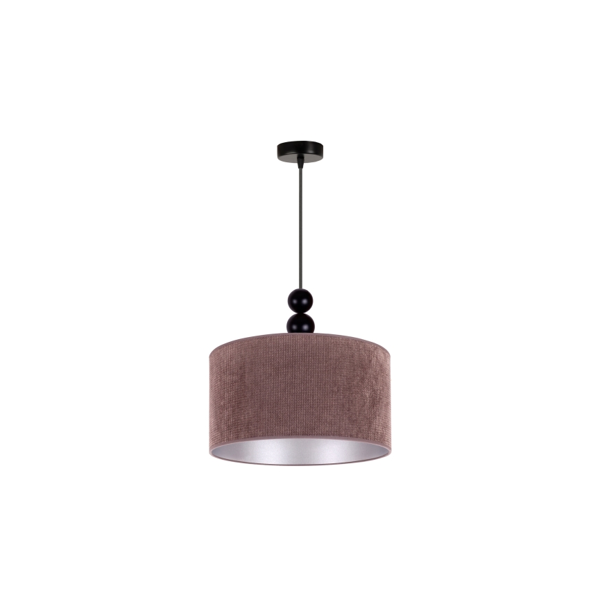 Duolla - Luster na sajli LYON 1xE27/15W/230V pr. 40 cm braon