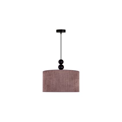 Duolla - Luster na sajli LYON 1xE27/15W/230V pr. 40 cm braon