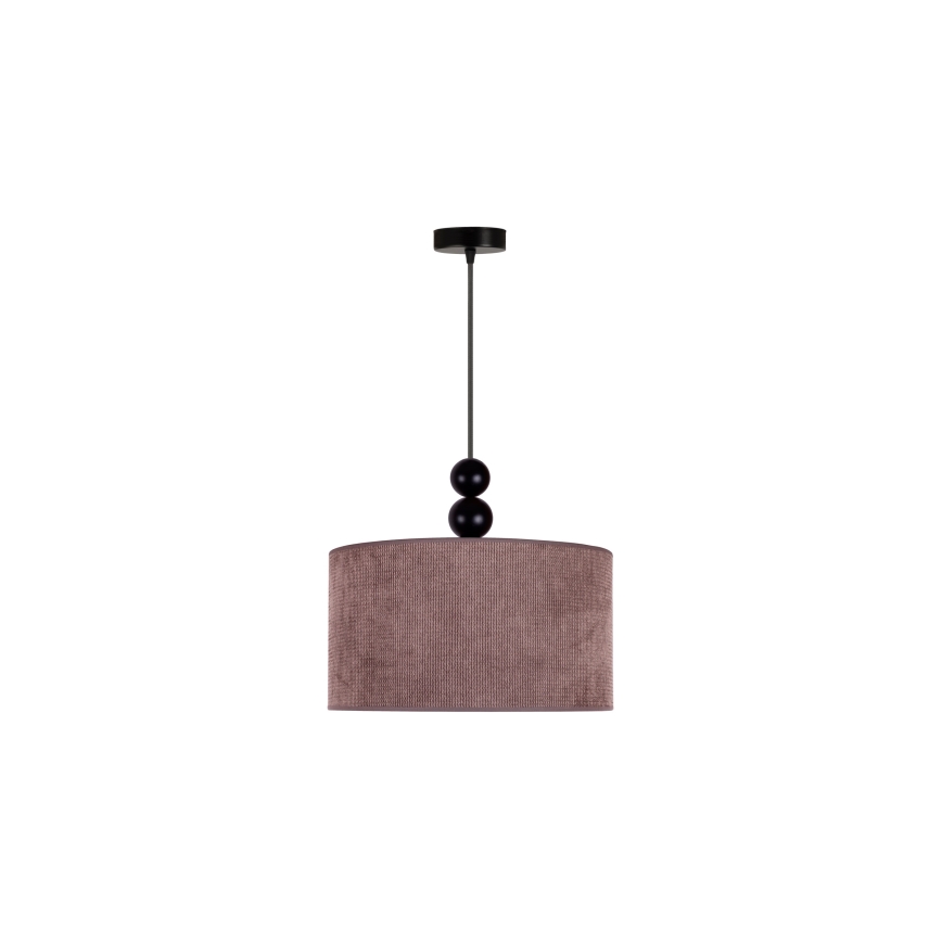 Duolla - Luster na sajli LYON 1xE27/15W/230V pr. 40 cm braon