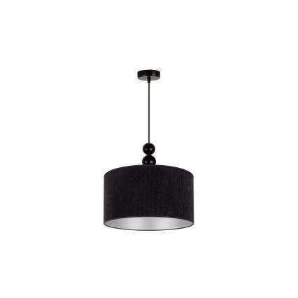 Duolla - Luster na sajli LYON 1xE27/15W/230V pr. 40 cm crno