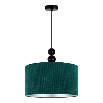 Duolla - Luster na sajli LYON 1xE27/15W/230V pr. 40 cm zelena