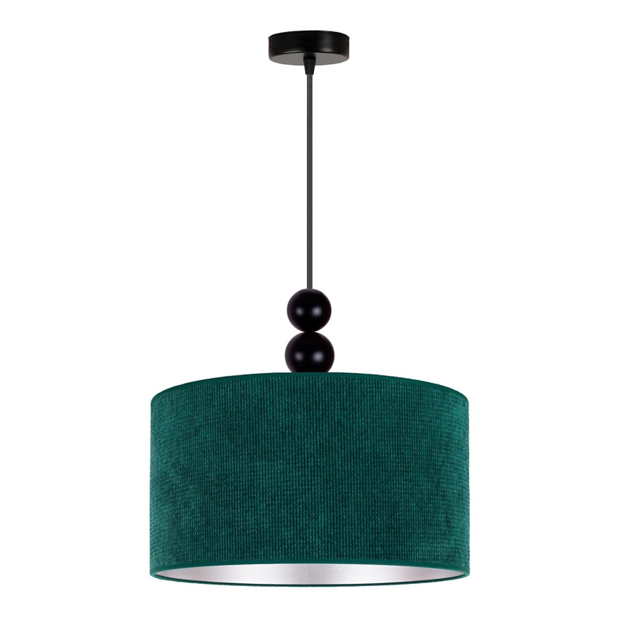 Duolla - Luster na sajli LYON 1xE27/15W/230V pr. 40 cm zelena