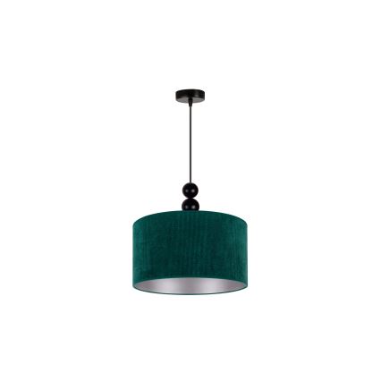 Duolla - Luster na sajli LYON 1xE27/15W/230V pr. 40 cm zelena