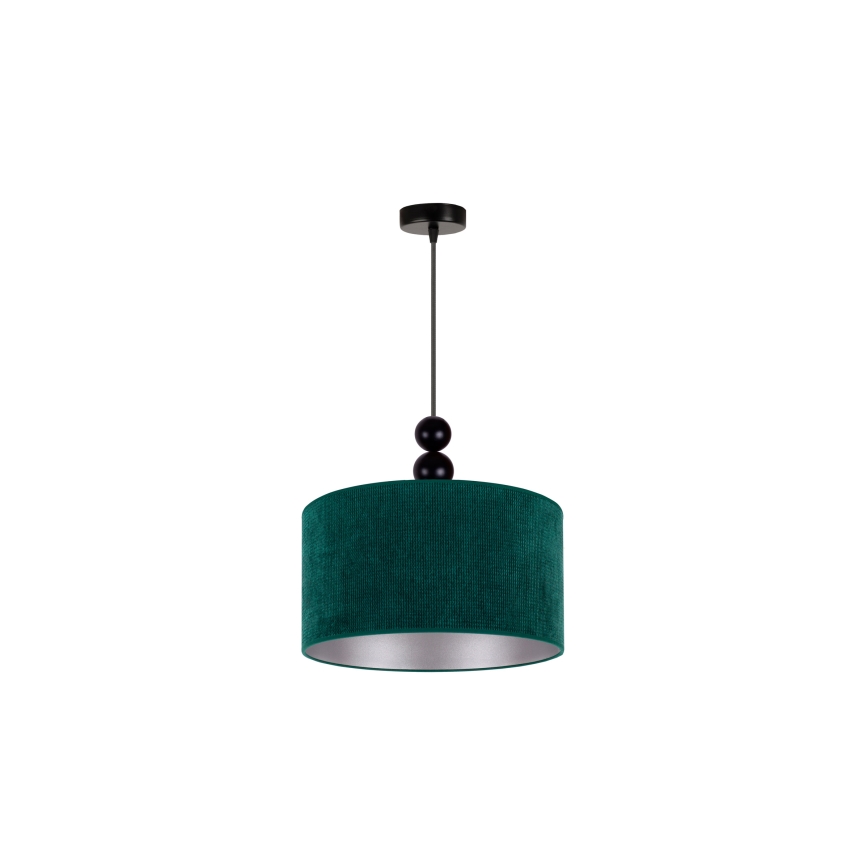 Duolla - Luster na sajli LYON 1xE27/15W/230V pr. 40 cm zelena